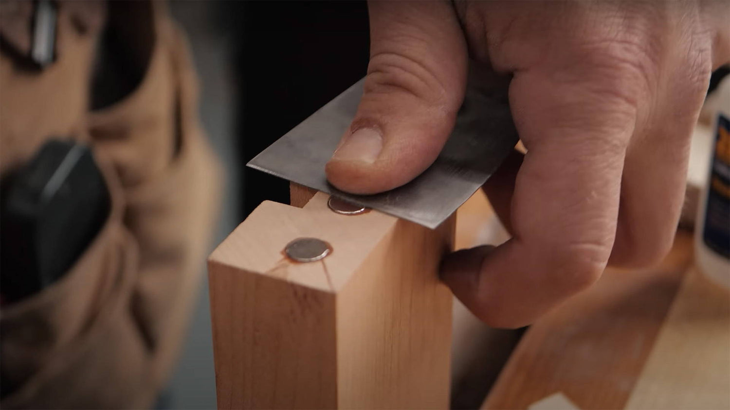 How to Embed Magnets in Wood (Quick Tip)