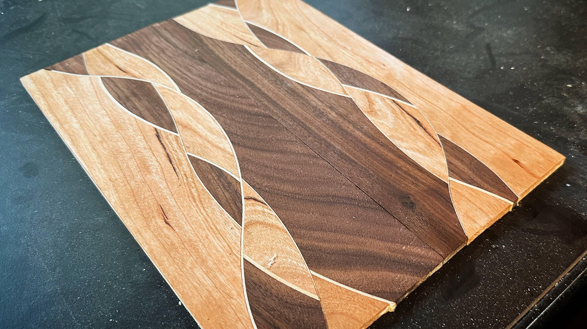 How to Cut Overlapping Curved Designs: “Woven” Wood Trick (Quick Tip)