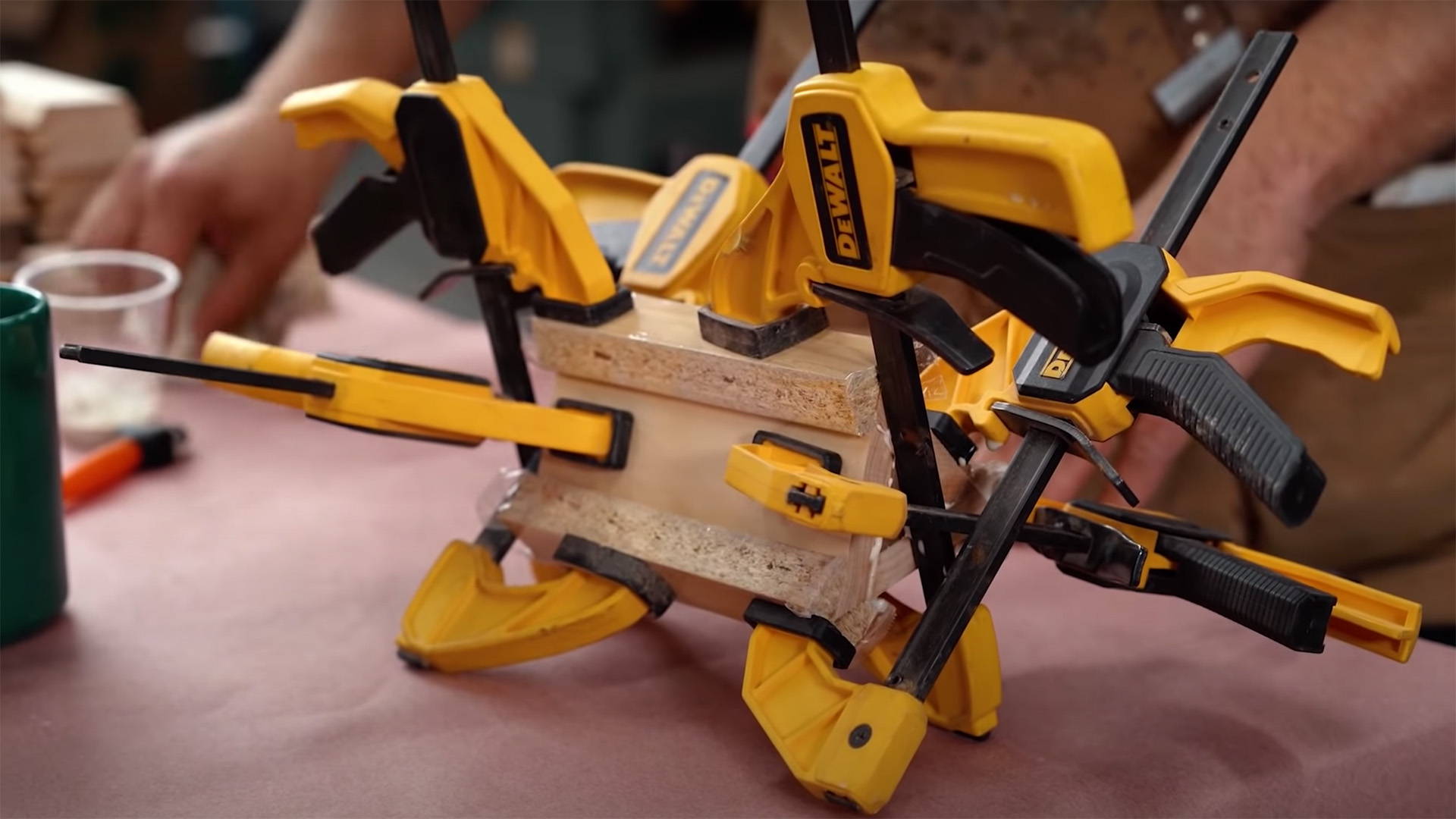 Clamps, Clamps, and More Clamps  Woodworking tips, Woodworking, Learn  woodworking