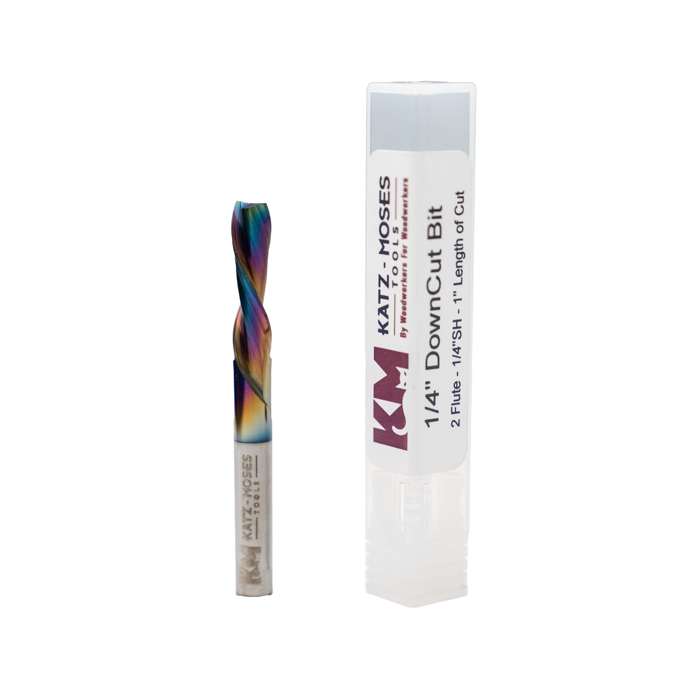 1/4″ Down-Cut Spiral Bit *AstraHP Coated*