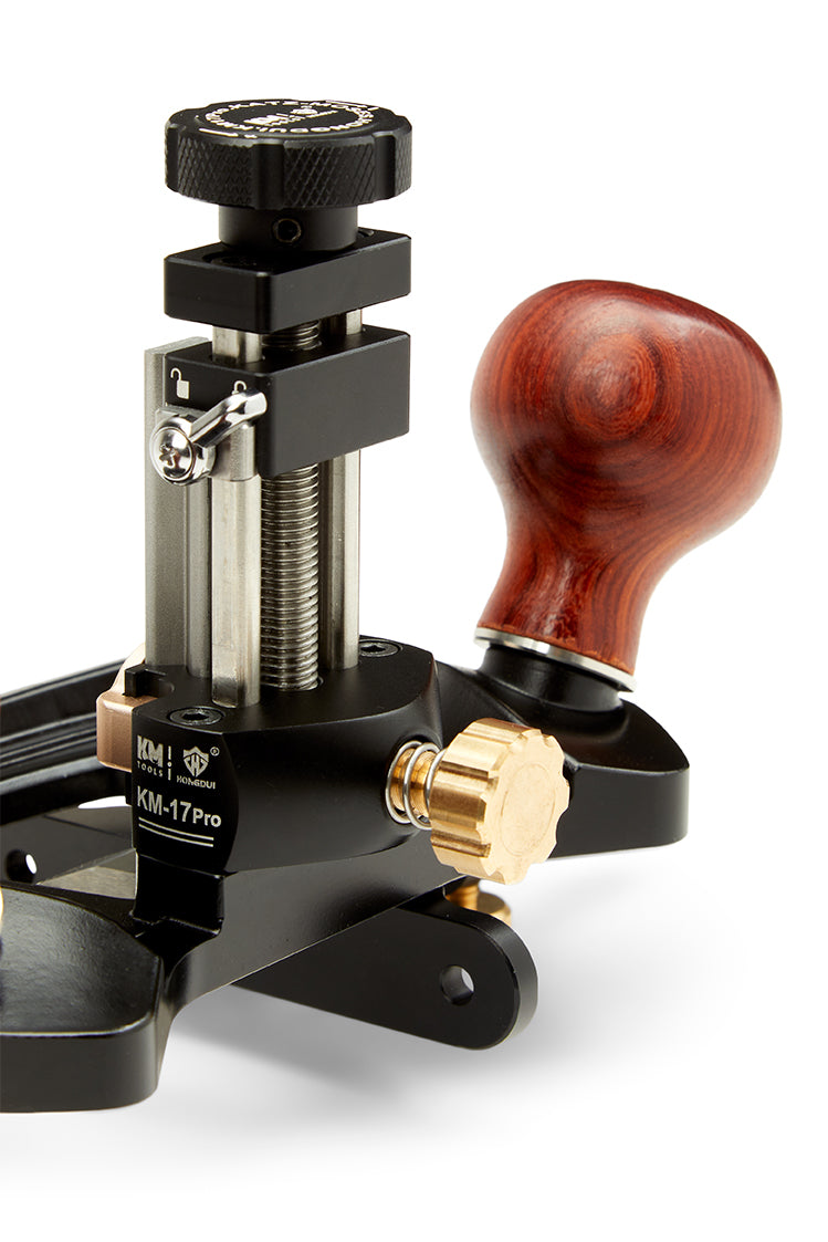 KM-17 Pro Router Plane + Narrow Blade Set Bundle