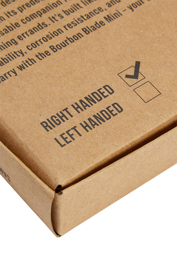 The Bourbon Blade MINI: EDC Pocket Chisel
