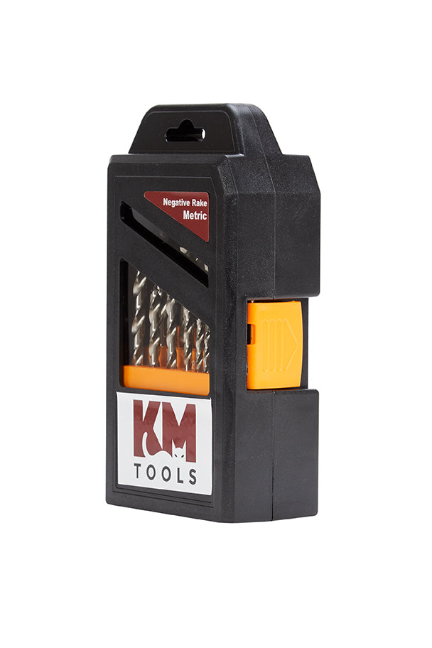 KM Tools Negative Rake Brad Point Drill Bit Set