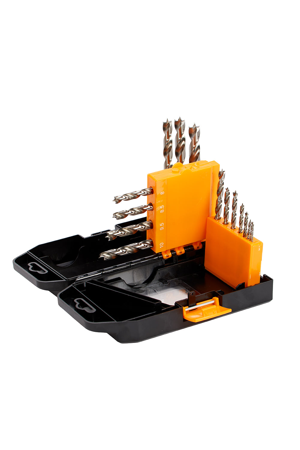 KM Tools Negative Rake Brad Point Drill Bit Set