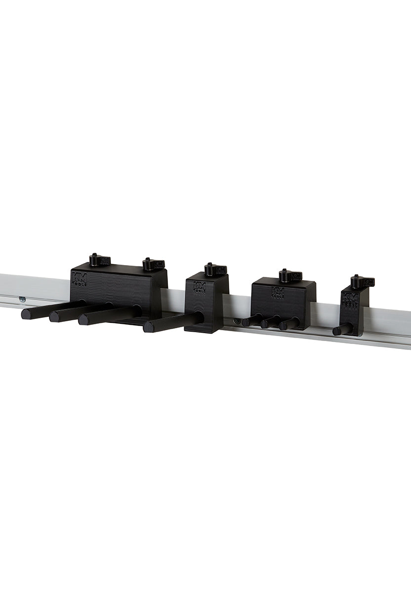 Universal Router Bit and Wrench Storage Tray