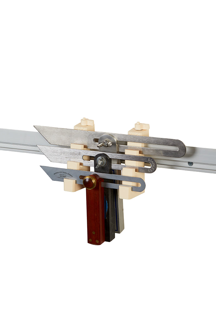 Small Display Rack - Rulers, Marking Knives and More