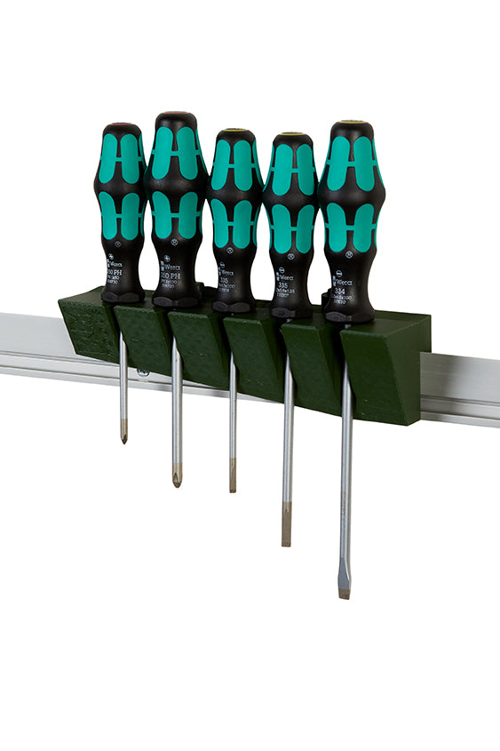 Magnetic Slotted Tool Holder - Screwdrivers, T-Handles and More
