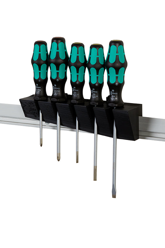 Magnetic Slotted Tool Holder - Screwdrivers, T-Handles and More
