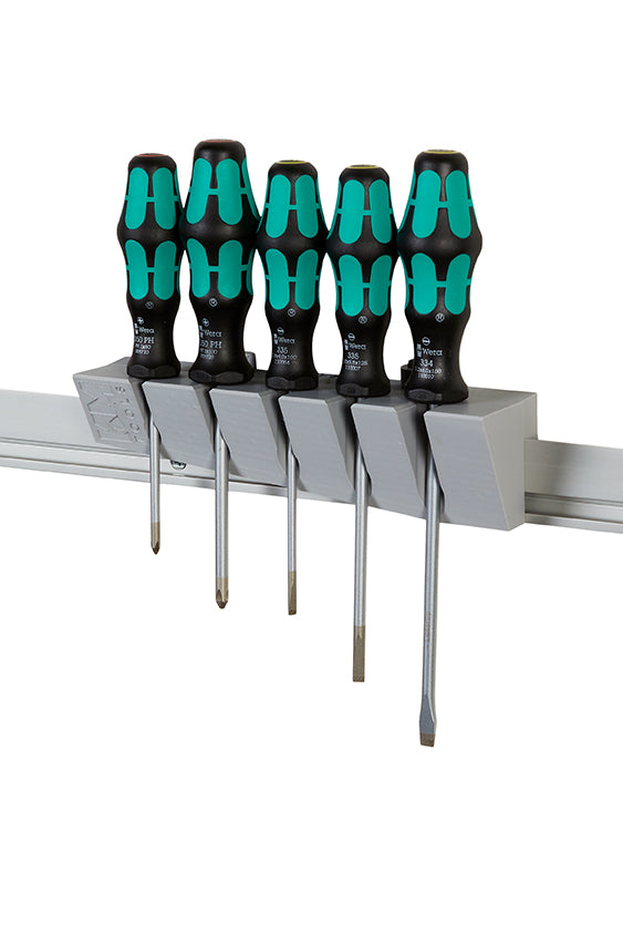 Magnetic Slotted Tool Holder - Screwdrivers, T-Handles and More