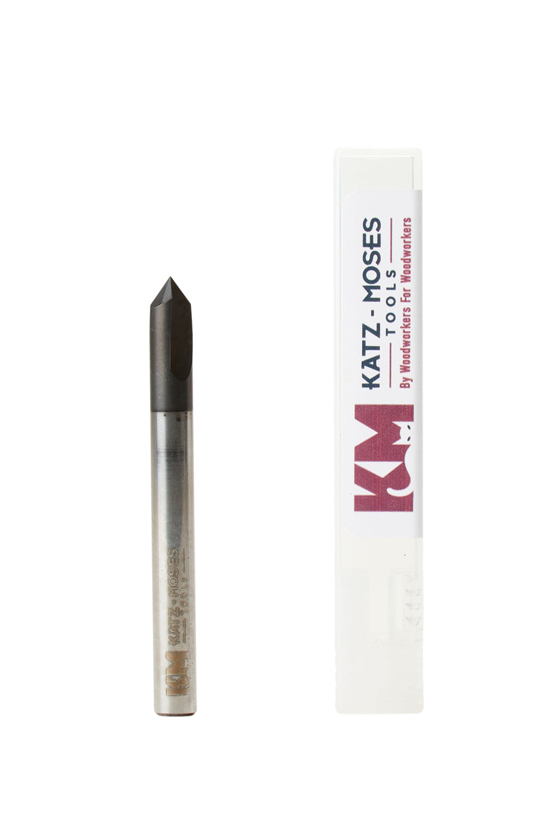 90 Degree V-Groove Bit – 1/4" Shank Bit *Astra Coated*