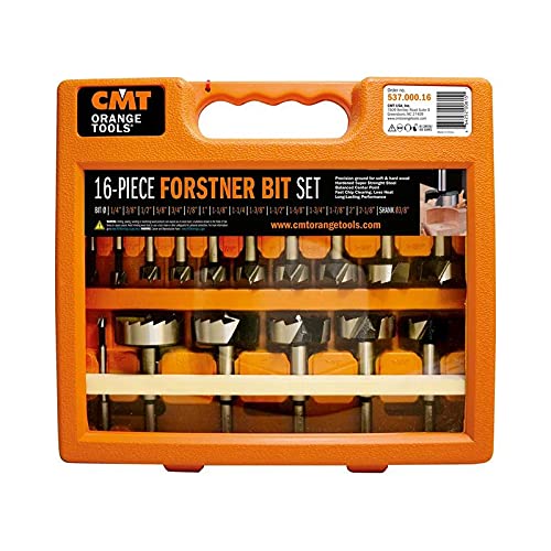 CMT Orange Forstner Bit Set 16 PCS
