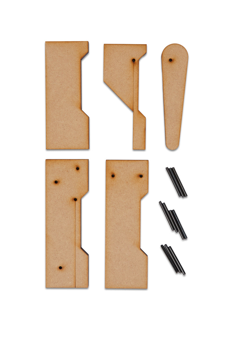 Wooden Clamp MDF Templates with Hardware