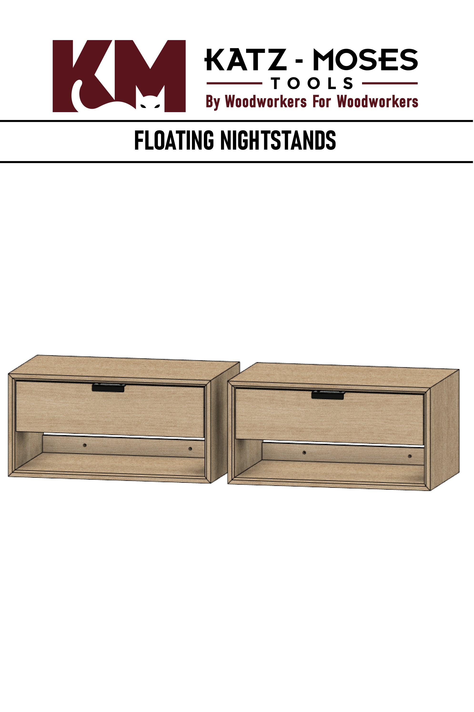 Floating Nightstands Build Plans