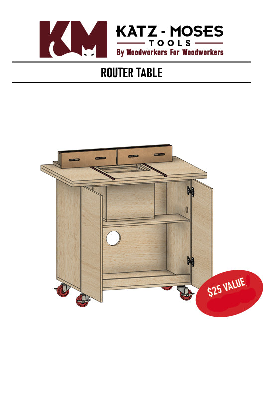 Router Table Step by Step Build Plans