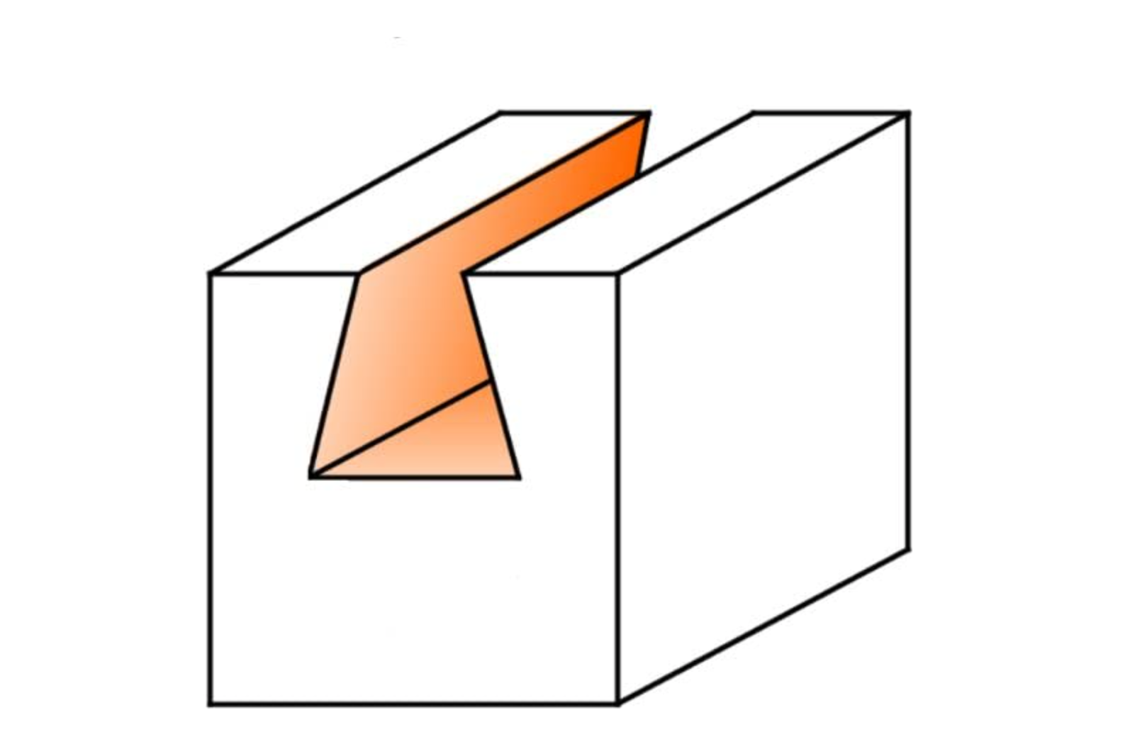 CMT Orange Tools 1/2" Dovetail Bit