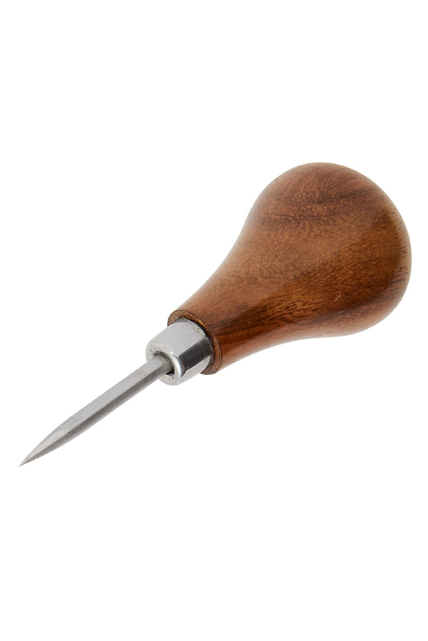 Awl with Wooden Handle
