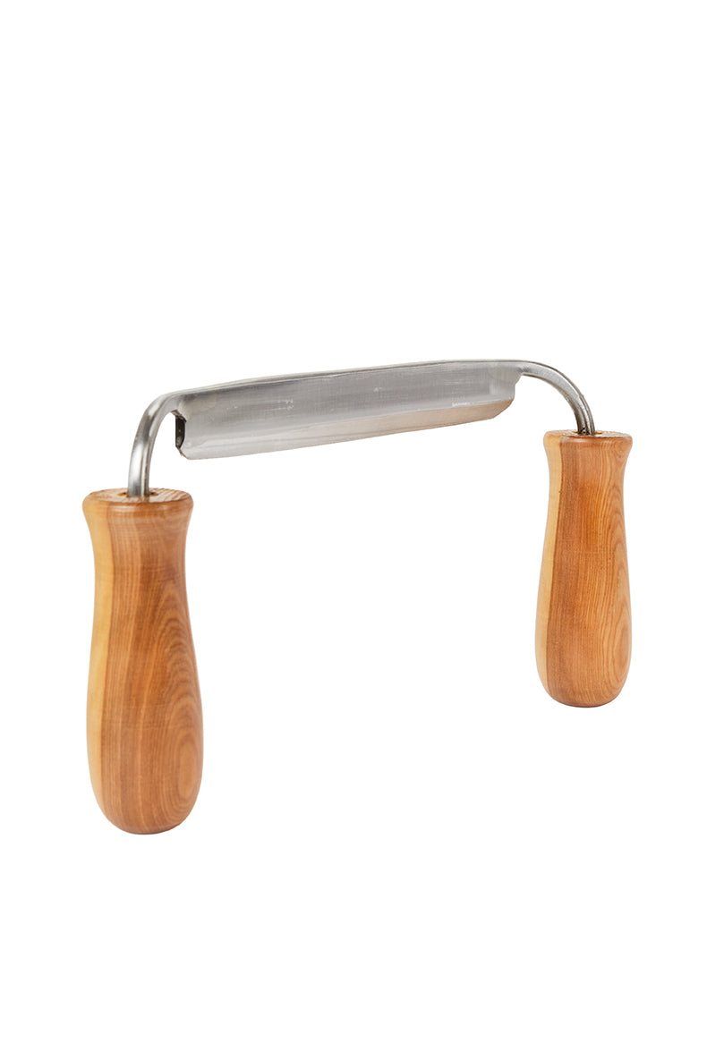 6" Draw Knife with Wooden Cover