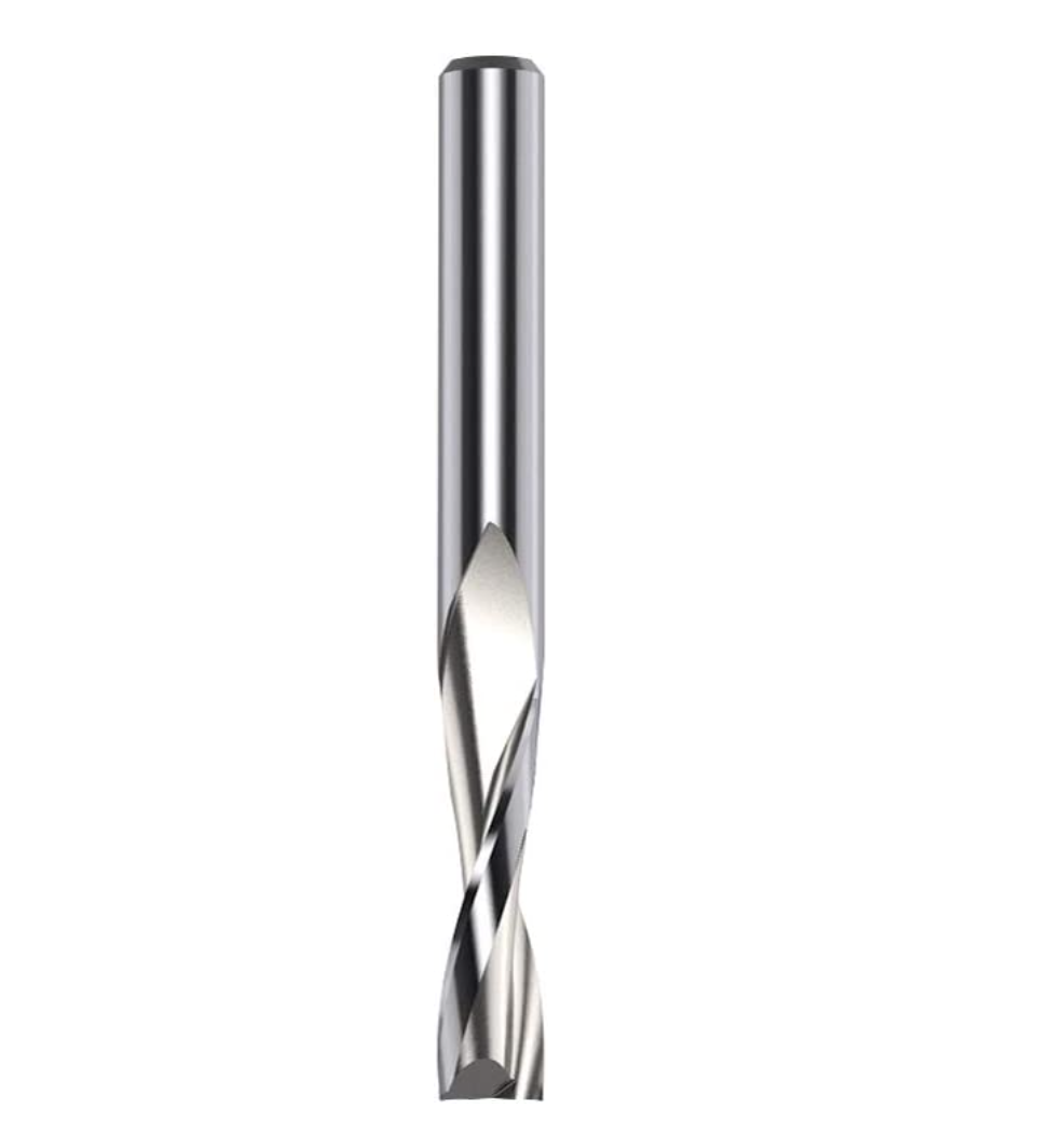 46403 Solid Carbide Spiral Plunge 1/16 Dia x 1/2 x 1/4 Shank x 2 Inch 46403 Solid Carbide Spiral Plunge 1/16 Dia x 1/2 x 1/4 Shank x 2 Inch