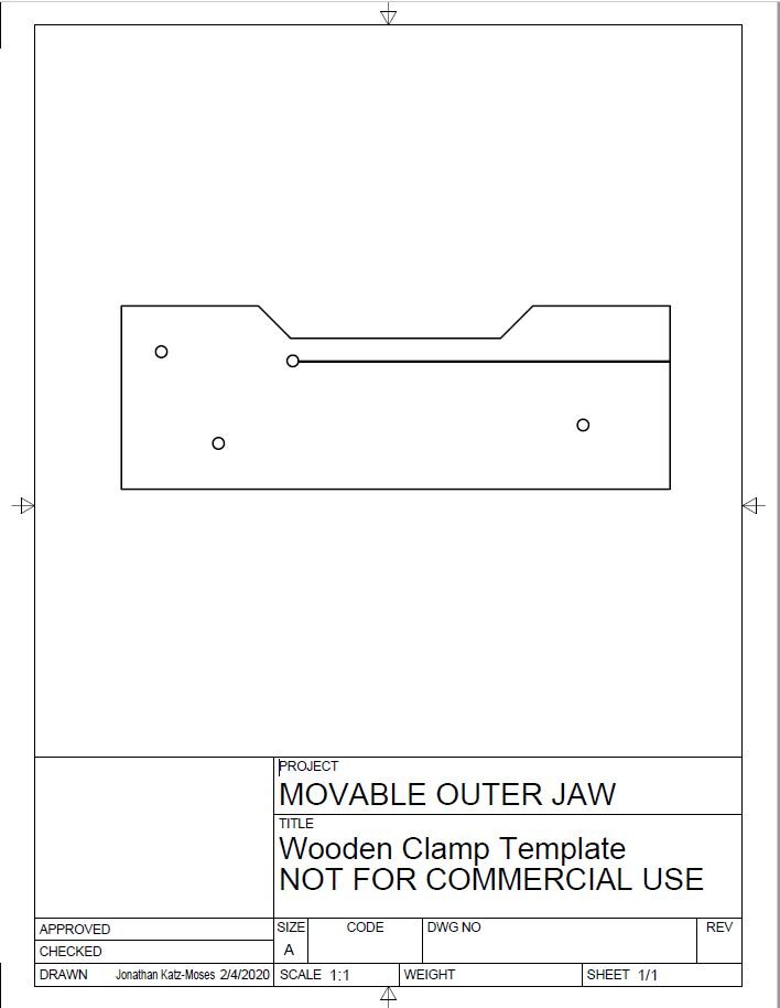 Wooden Clamp Free Plans