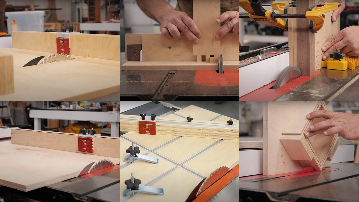 Top 6 Table Saw Sleds My Most Used Jigs for Joinery and General Cuts KatzMoses Tools