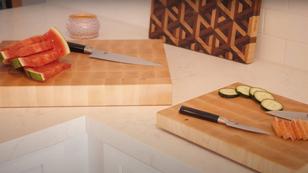 The Ultimate Cutting Board With Knife Storage - DIY : 10 Steps