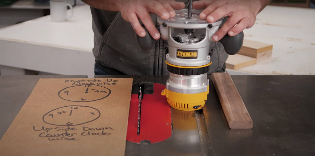 Proper Feed Direction Router 2 Easy Ways to Remember Router Feed Direction (Quick Tip) | Katz-Moses ...
