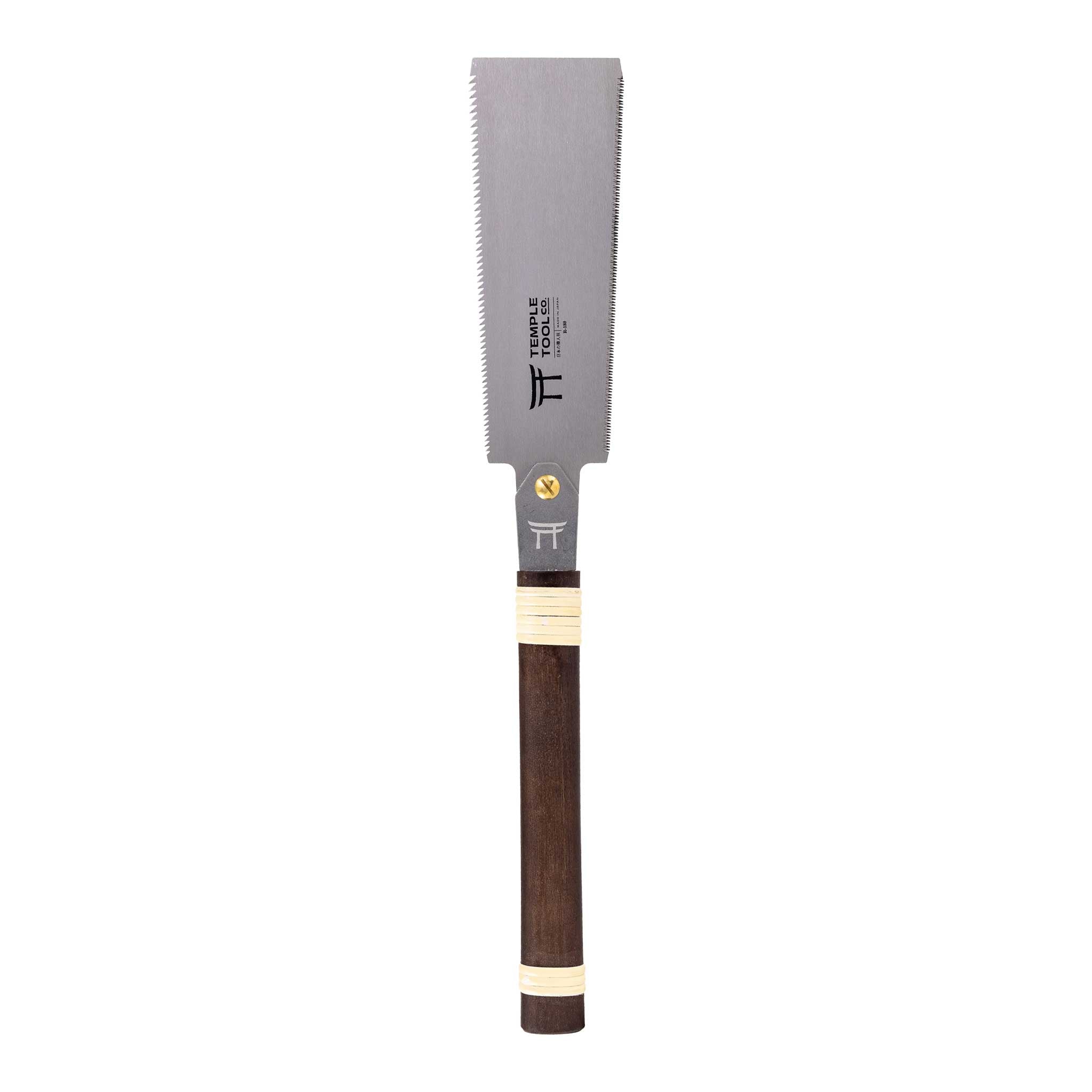 Ryoba Pull Saw 180mm | Small Double Edge Japanese Saw | Temple Tools