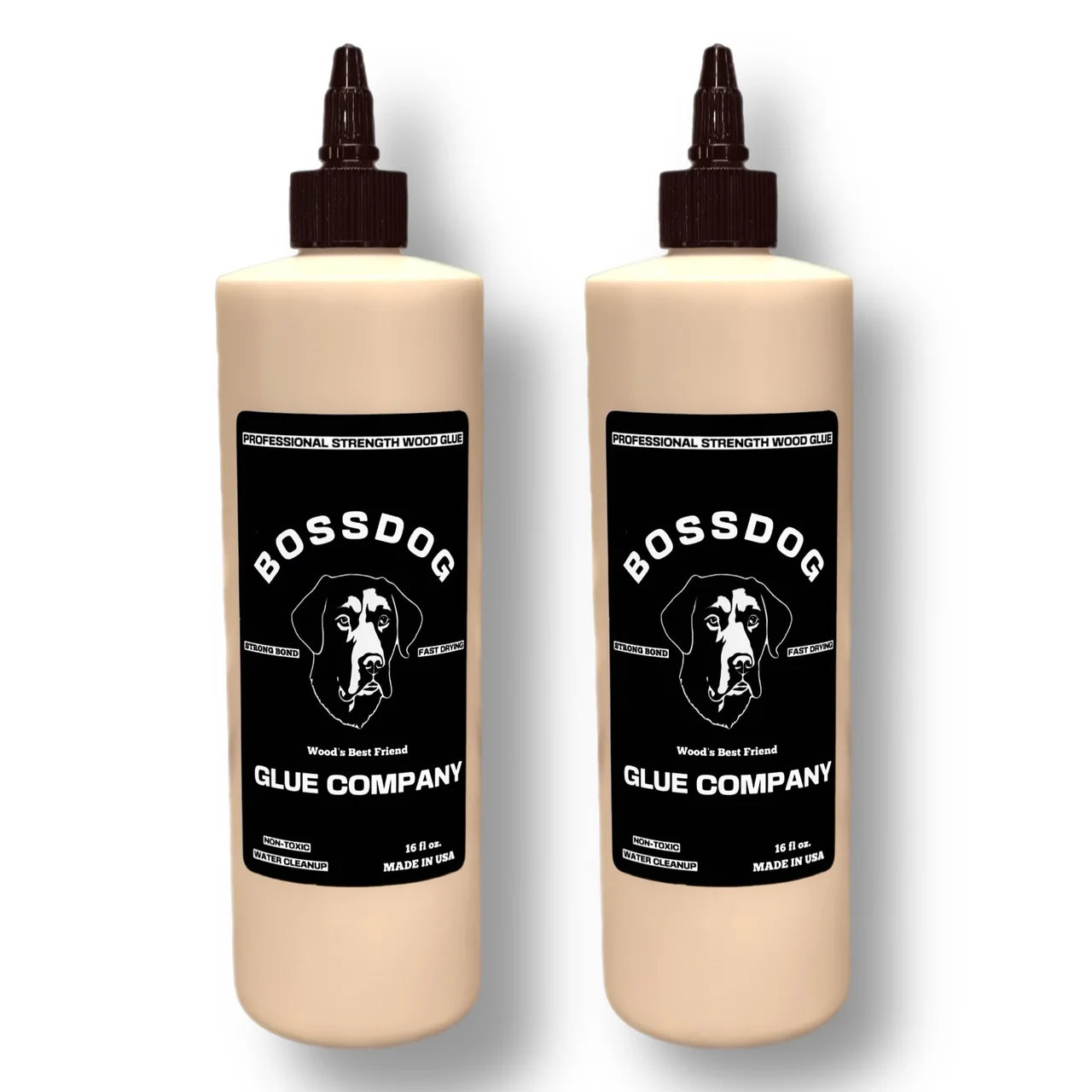 Bossdog 16 fl oz Double Dog Deal Bundle (Tan)