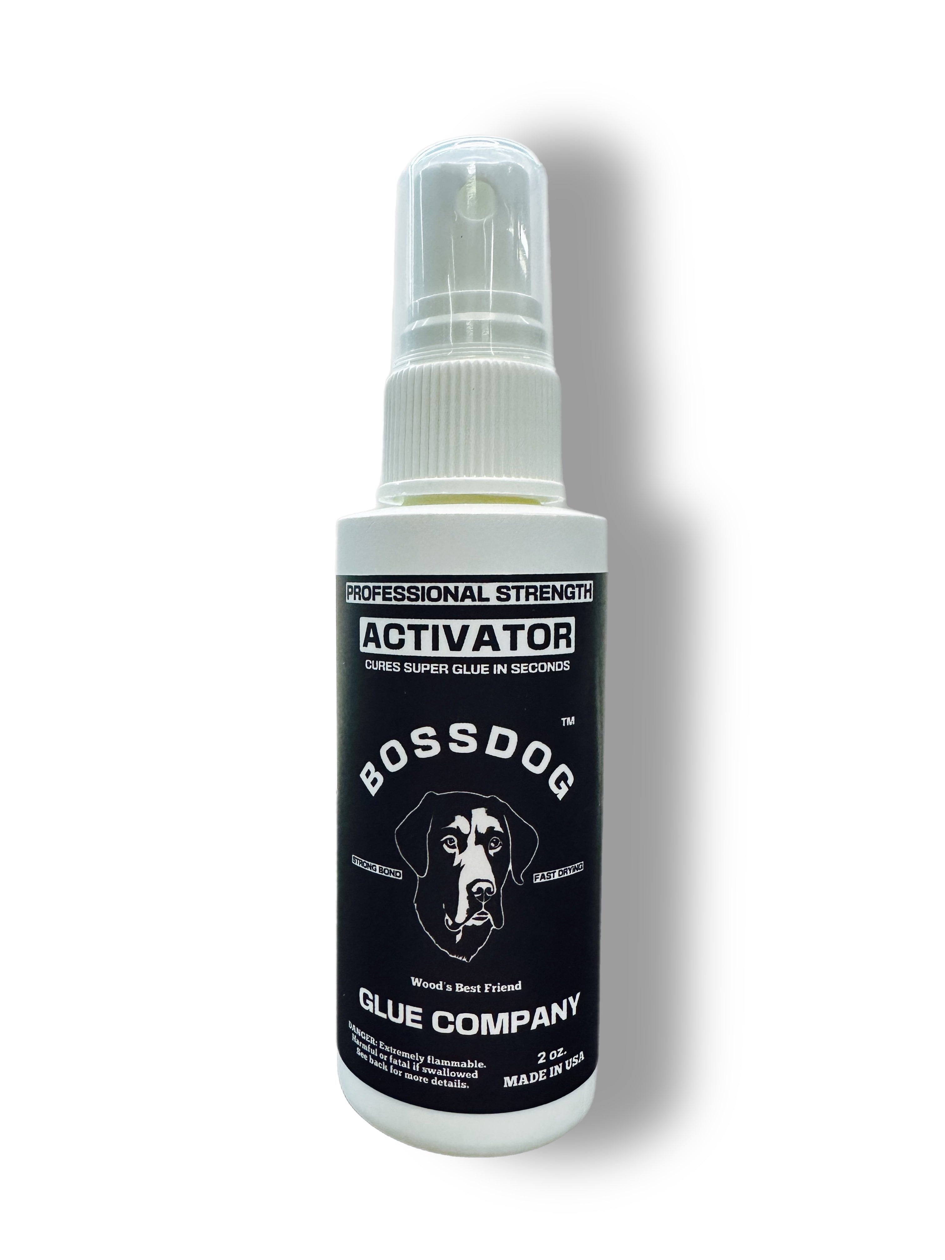 Bossdog Professional Strength Super Glue Activator (2oz)