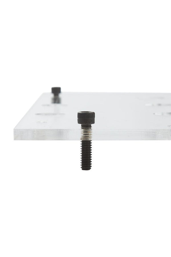 3x3 Custom Dog Hole Router Template