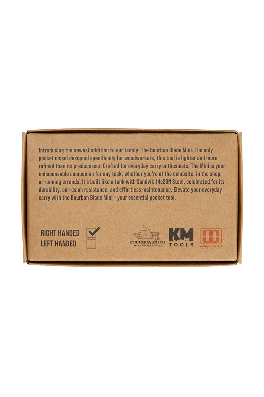 The Bourbon Blade MINI: EDC Pocket Chisel