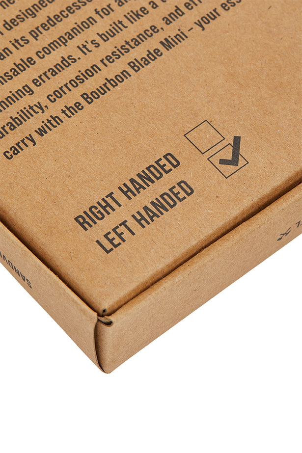 The Bourbon Blade MINI: EDC Pocket Chisel