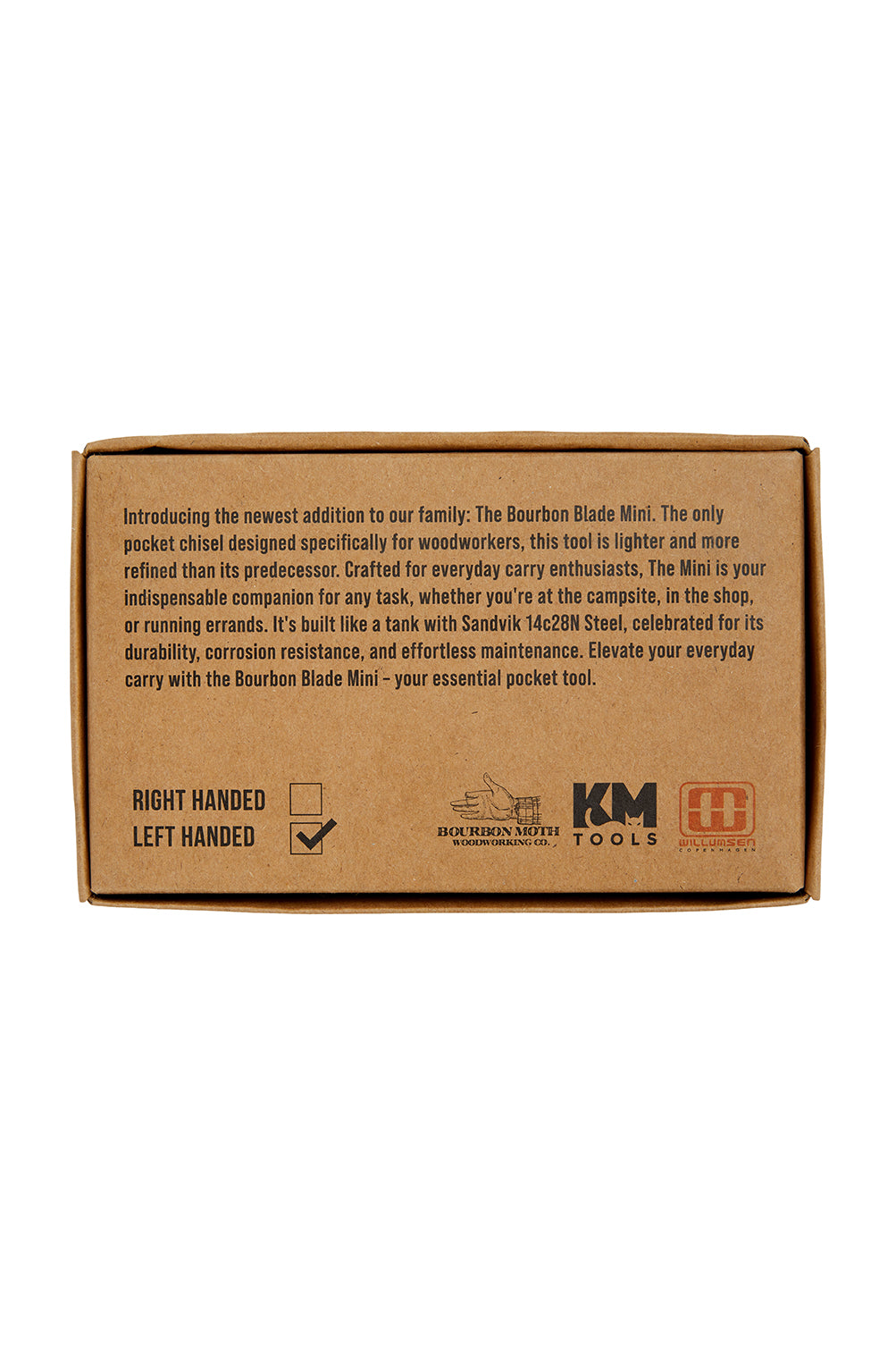 The Bourbon Blade MINI: EDC Pocket Chisel