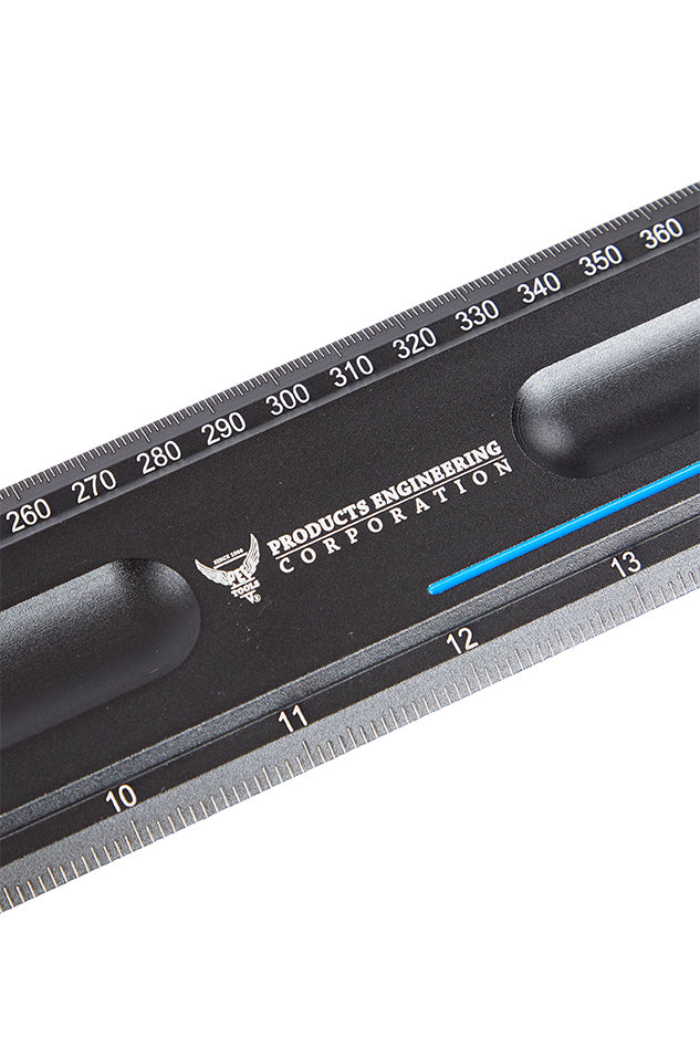 PEC 24”/600mm Ruler with Hook Stop