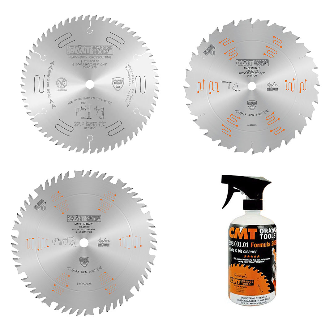 Essential Table Saw Blades Bundle