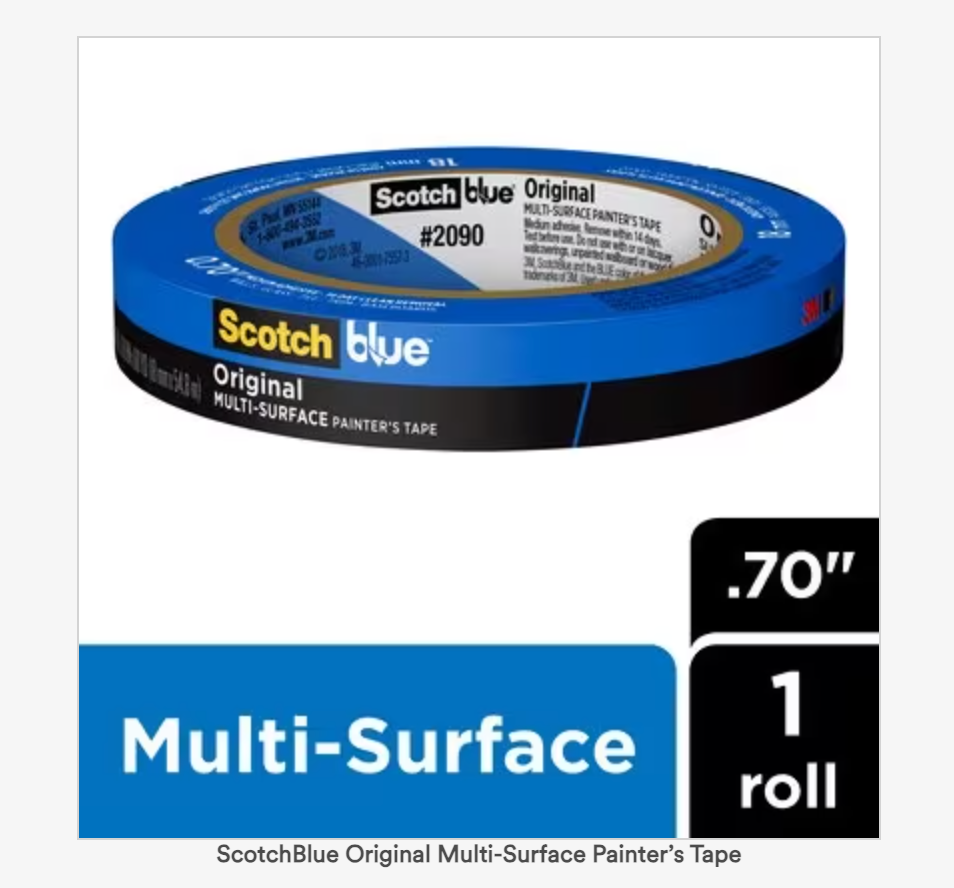 ScotchBlue™ Original Painter's Tape (Multiple Widths)