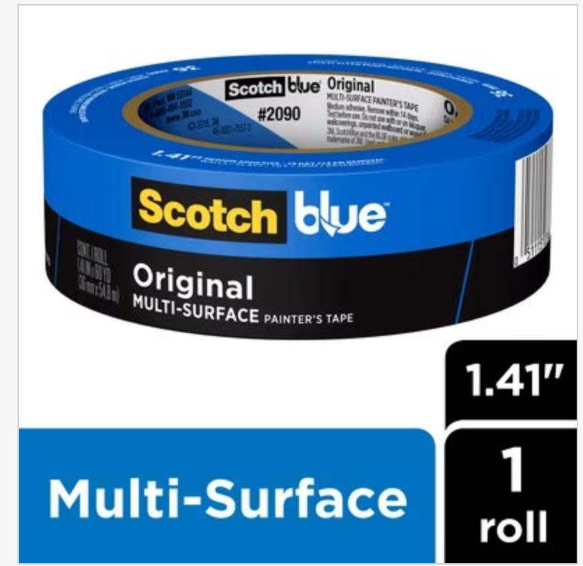 ScotchBlue™ Original Painter's Tape (Multiple Widths)