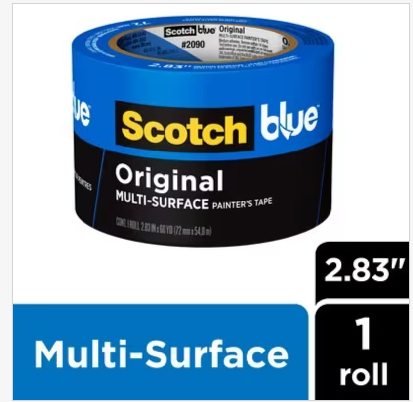 ScotchBlue™ Original Painter's Tape (Multiple Widths)