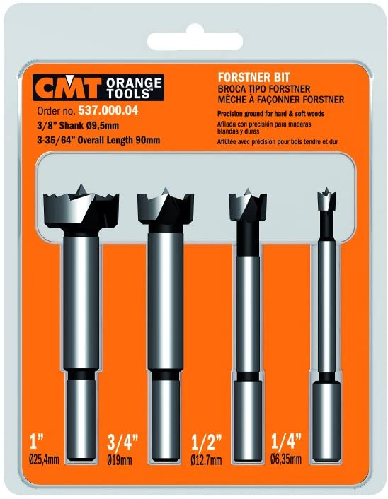 CMT Orange Forstner Bit Set 4 PCS