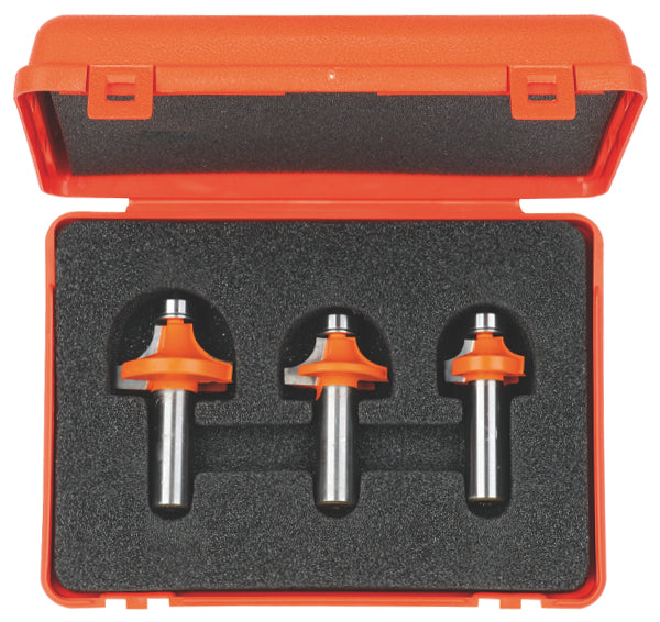 CMT Orange Tools Roundover Set 3 PCS (1/4", 3/8", 1/2")
