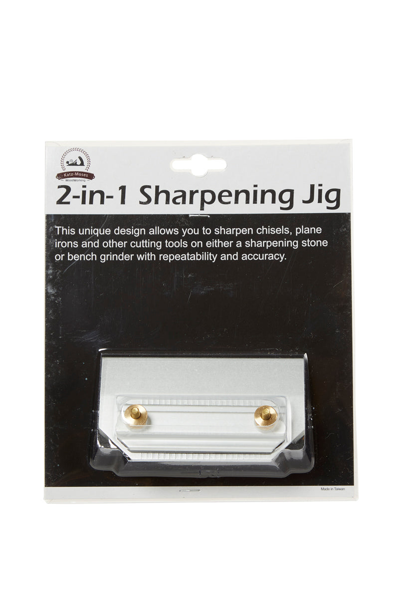 2-in-1 Chisel Sharpening Jig For Chisels and Planes