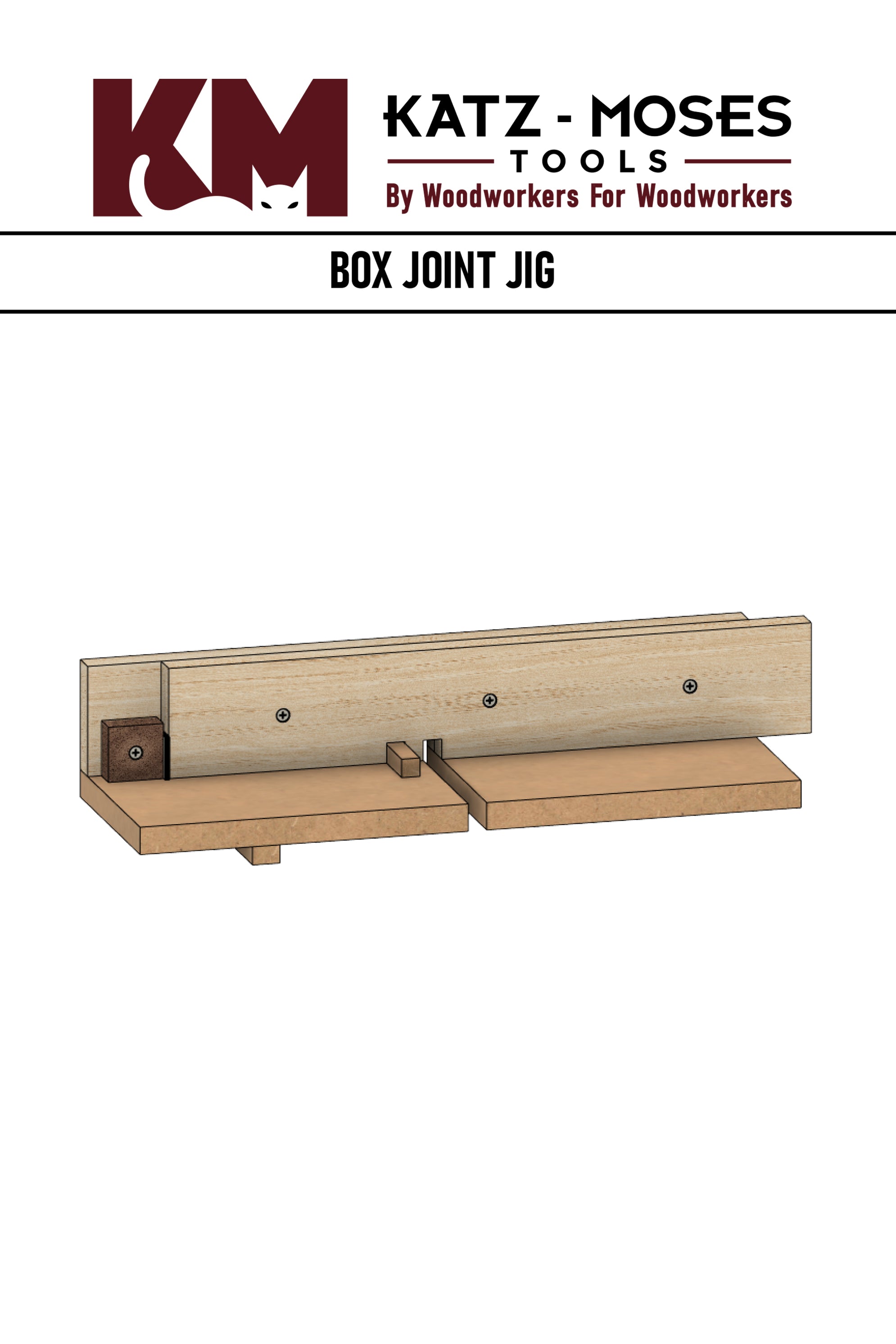 Box Joint Jig Build Plans