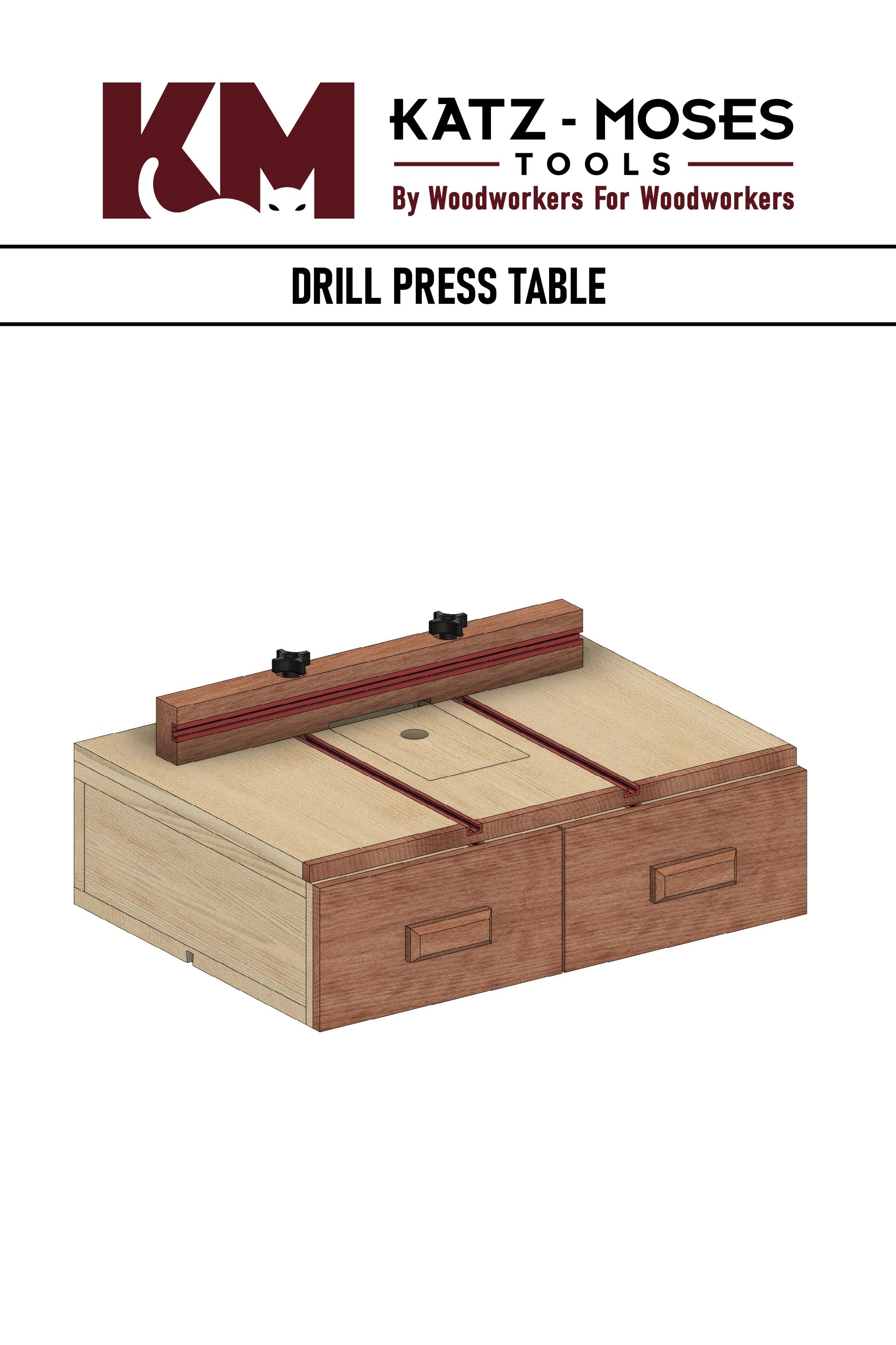Drill Press Table Build Plans