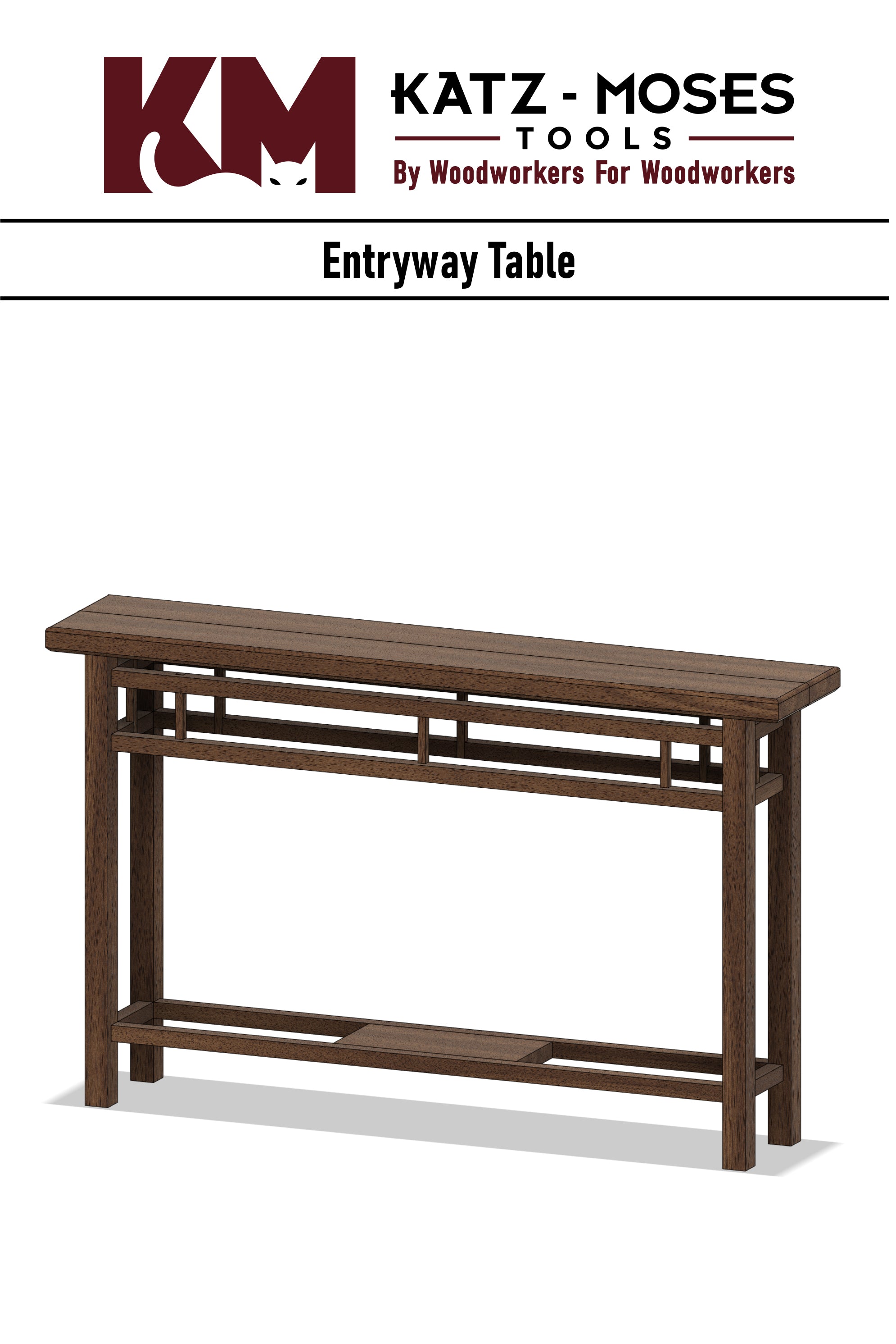 Entryway Table Build Plans