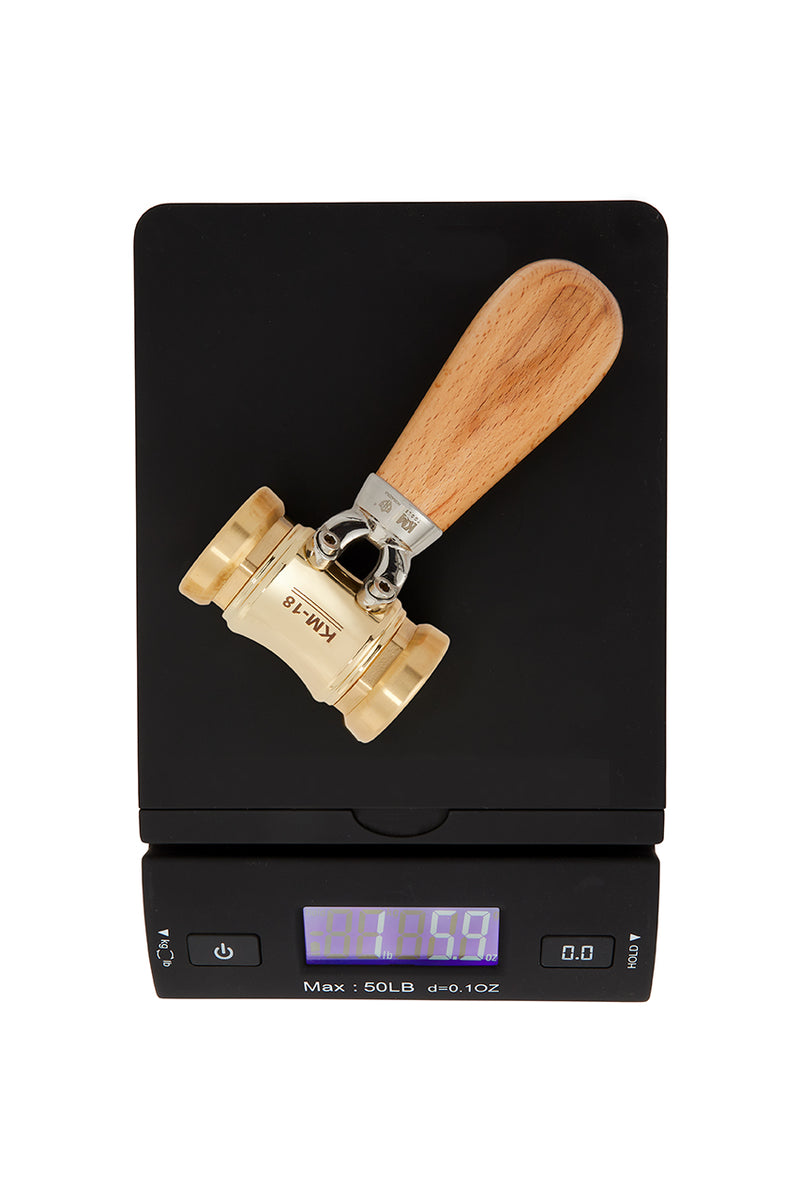Mallets Changeable KM-18 Woodworking Brass Chisel Mallet With Interchangeable Heads