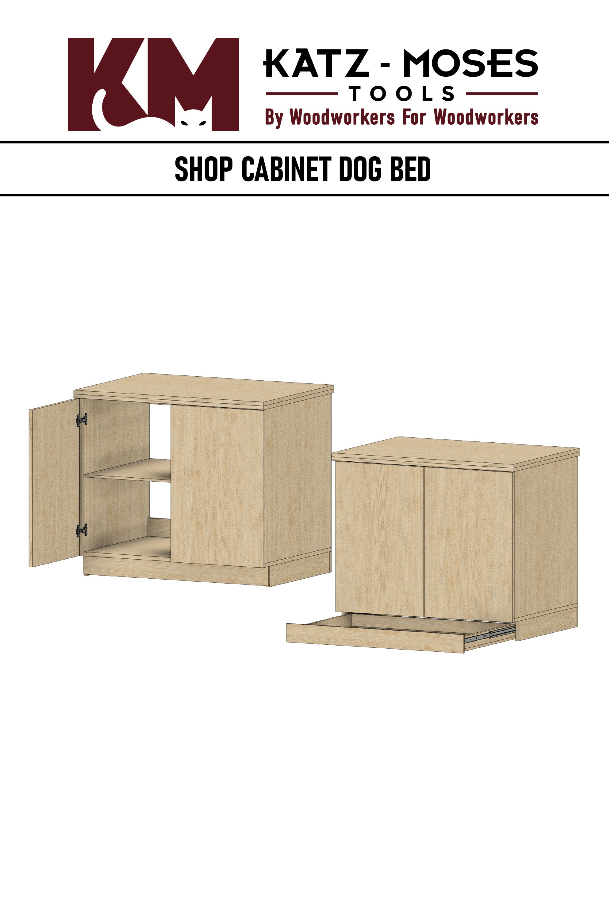Shop Cabinet Dog Bed Build Plans
