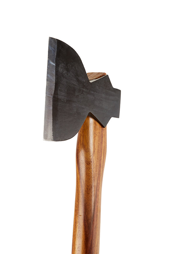 Single Bevel Hatchet with Leather Cover