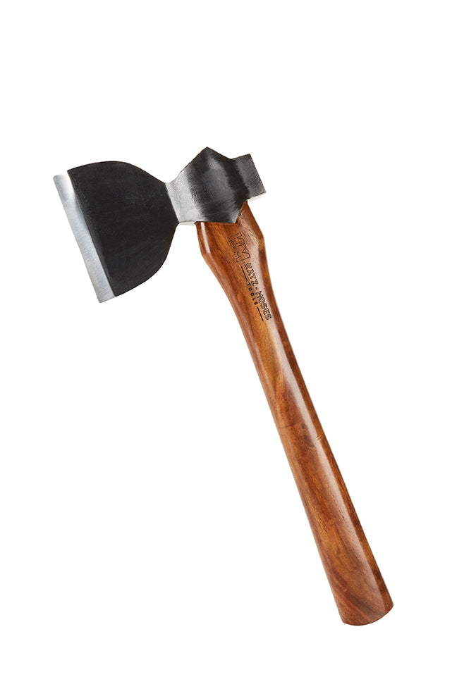 Single Bevel Hatchet with Leather Cover