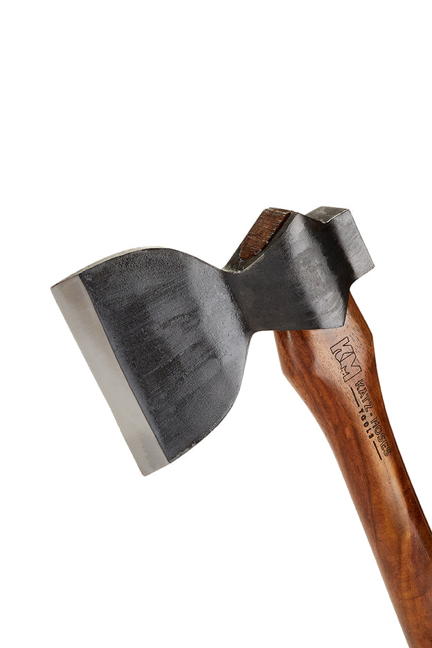 Single Bevel Hatchet with Leather Cover