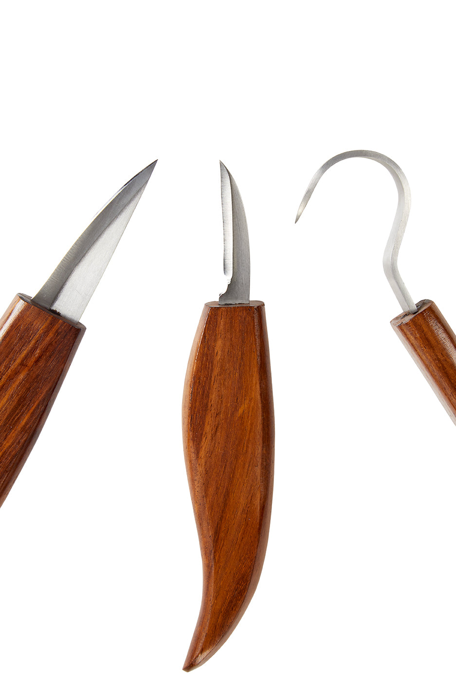 3 Piece Carving Knife Set with Leather Roll